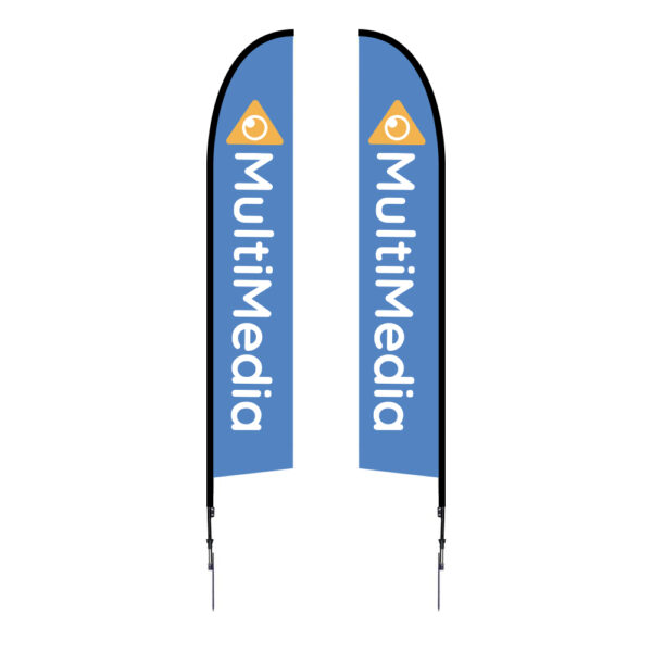 Large 14' Falcon Flag Single Or Double Sided - Image 4