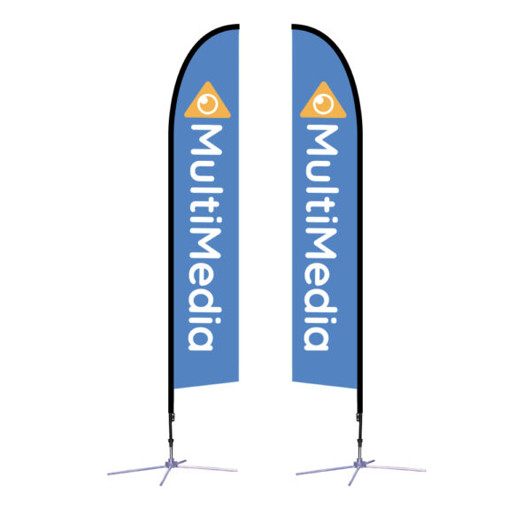 Large 14' Falcon Flag Single Or Double Sided - Image 3